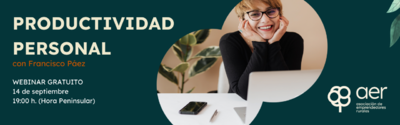 Webinar Productividad Personal