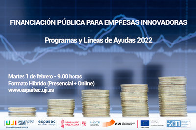 FINANCIACI�N P�BLICA PARA EMPRESAS INNOVADORAS DURANTE 2022