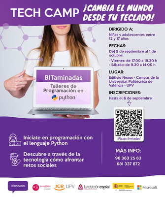 Tech camp: Taller de programaci�n para ni�as y adolescentes con impacto social