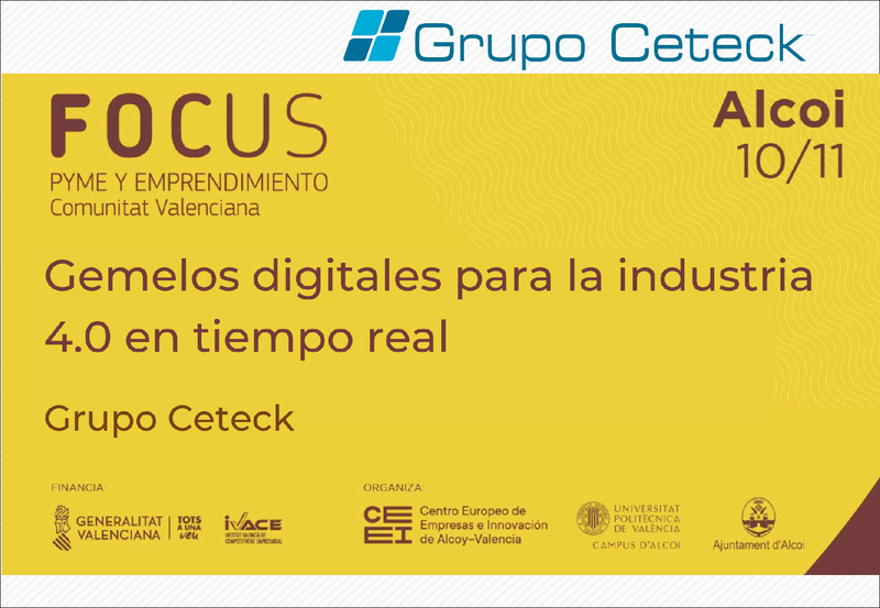 Gemelos digitales para la industria 4.0 en tiempo real - Grupo Ceteck- FOCUS Rob�tica y digitalizaci�n