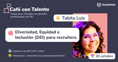 Café con talento y Tabita Luis