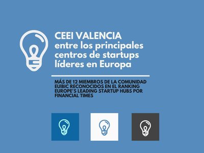 CEEI Valencia entre los principales centros de startups l�deres en Europa