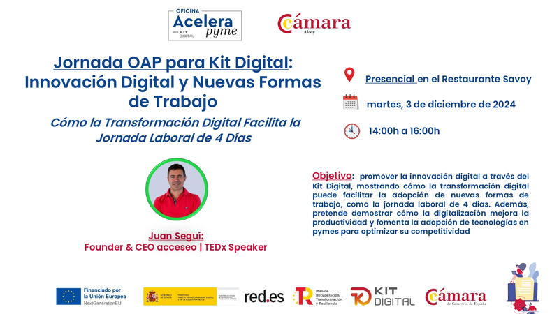 Jornada OAP para Kit Digital: Innovaci�n Digital y nuevas formas de trabajo