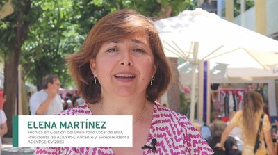 Una profesi�n din�mica y apasionante, la ADL de Adlypse Alicante, Biar, Elena