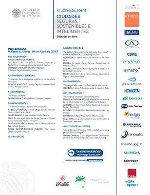 Jornada sobre Ciudades seguras, sostenibles e inteligentes | XII edici�n