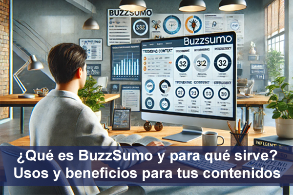 �Qu� es BuzzSumo y para qu� sirve? Funcionamiento, usos y beneficios para tus contenidos
