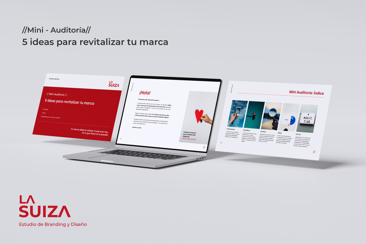 Impulsa tu negocio: LA SUIZA lanza una auditor�a de marca gratuita para empresas y profesionales