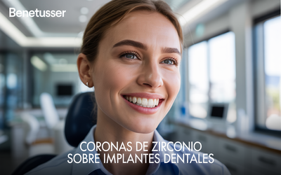 Implantes dentales con coronas de Zirconio