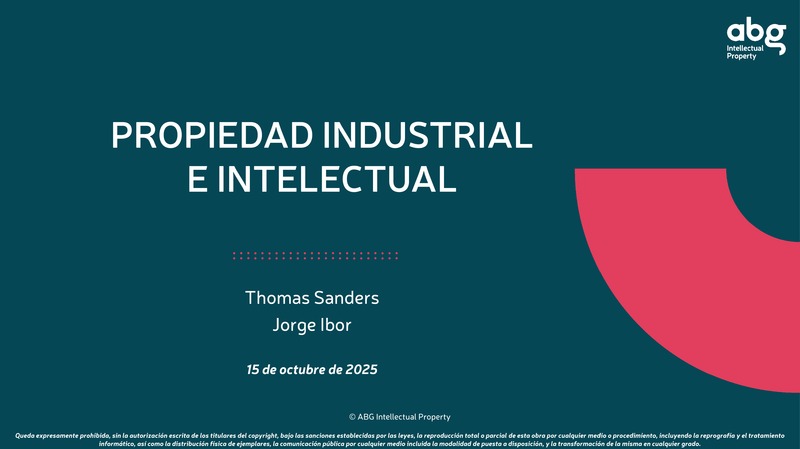 Propiedad industrial e intelectual