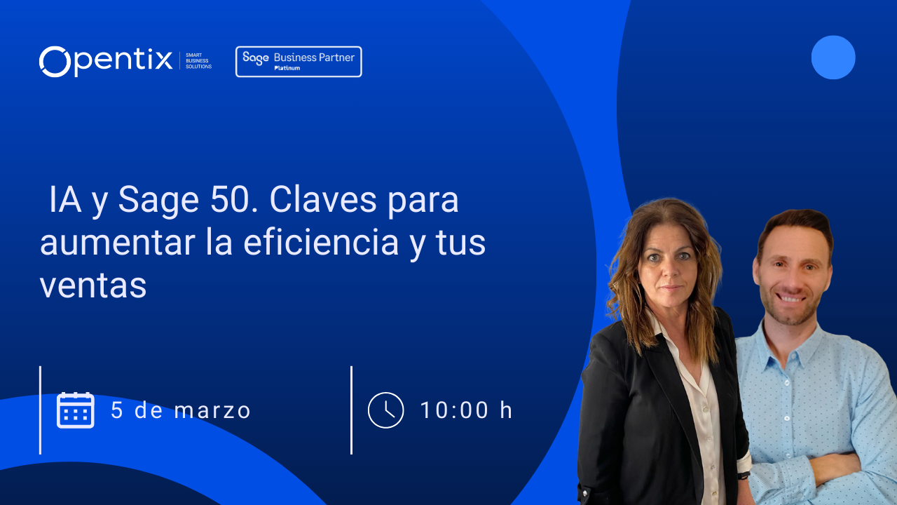 IA y Sage 50. Claves para aumentar la eficiencia y tus ventas