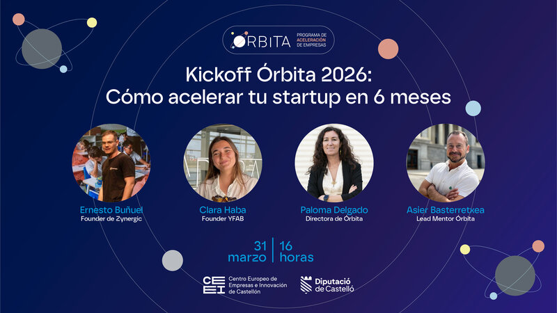 Kickoff �rbita 2026: C�mo acelerar tu startup en 6 meses