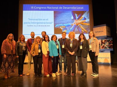 ADLYPSE asiste al III Congreso Nacional de Desarrollo Local para repensar el pacto intergeneracional desde el territorio