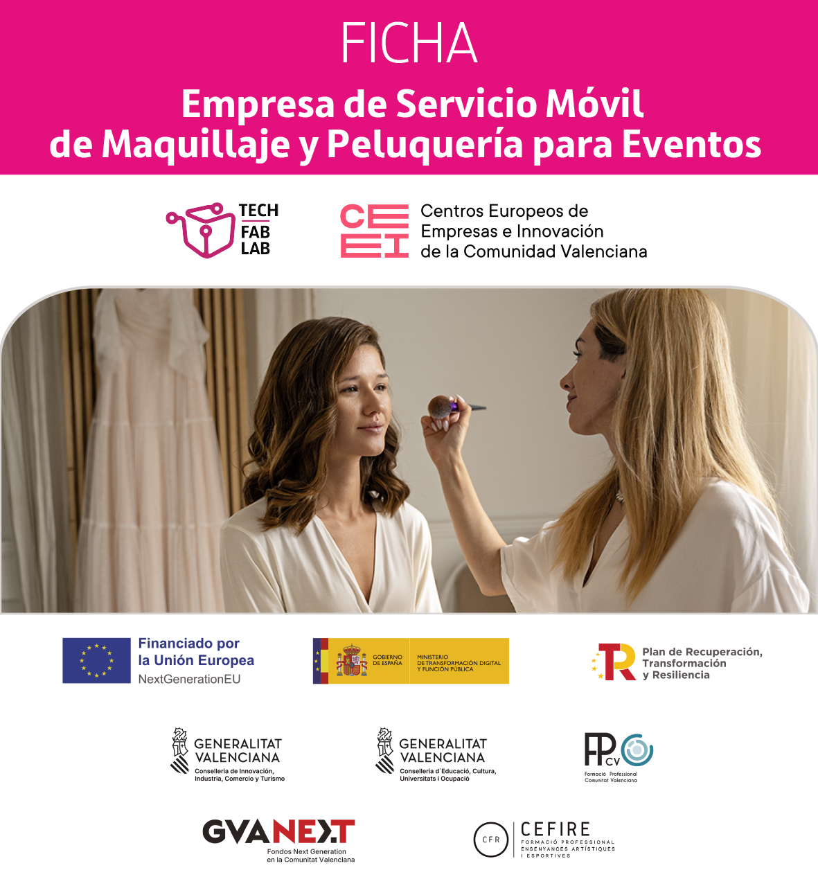 Empresa de Servicio M�vil de Maquillaje y Peluquer�a para Eventos