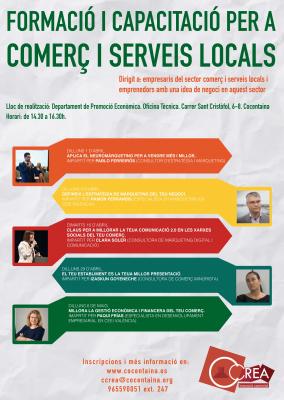 Talleres de innovaci�n comercial CCREA COMER� 2019