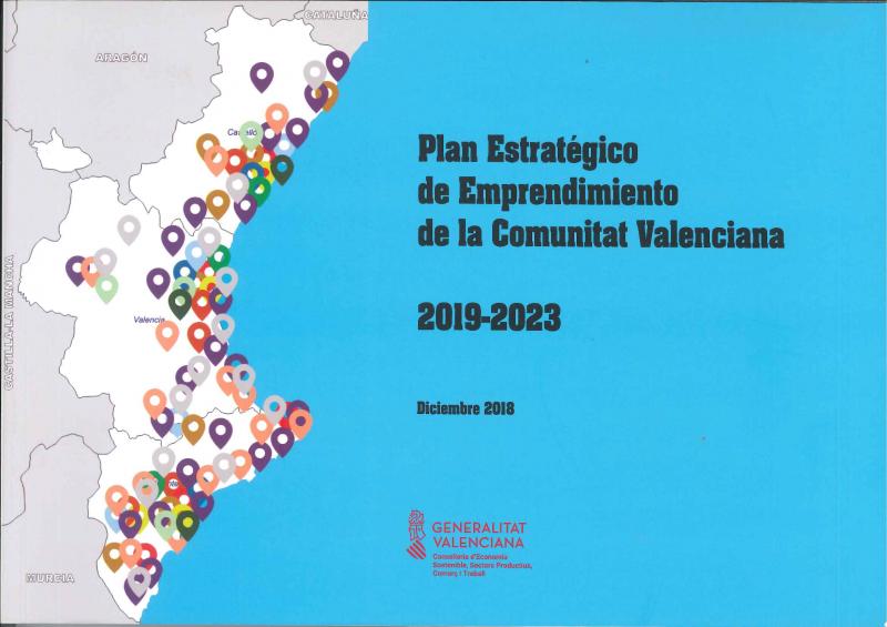 Portada Plan Estrat�gico Emprendimiento CV 2019-2023