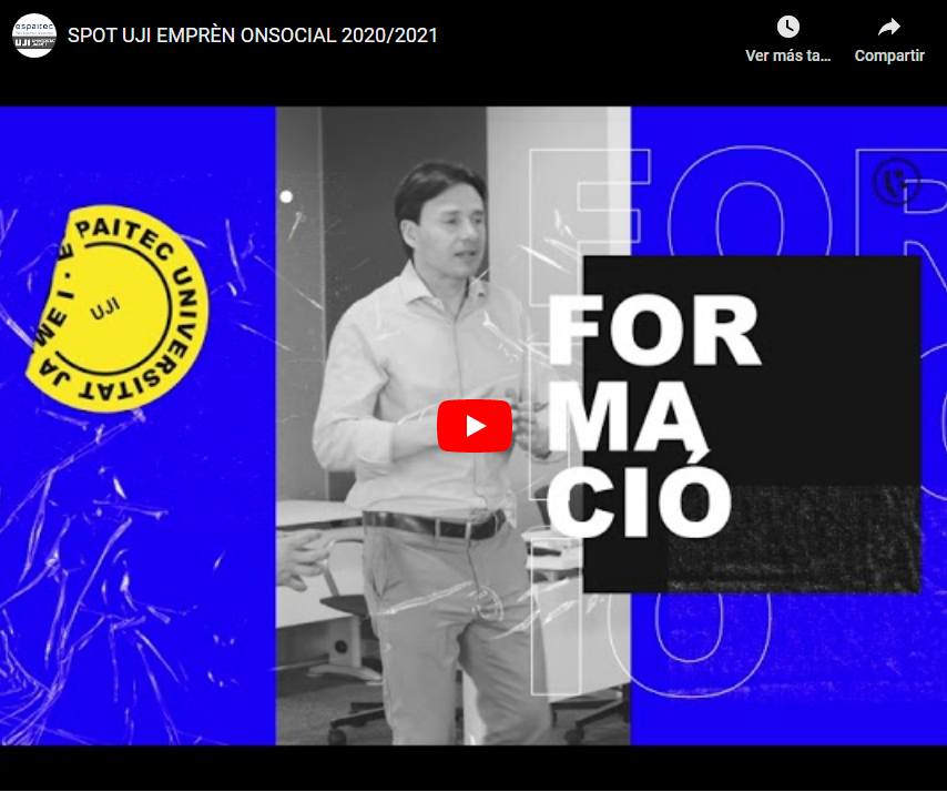 Abierta la inscripci�n al programa de emprendimiento UJI
Empr�n OnSocial