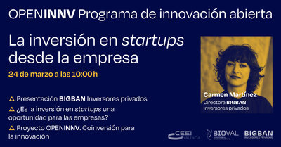 OPENINNV Talks "La inversi�n en startups desde la empresa"